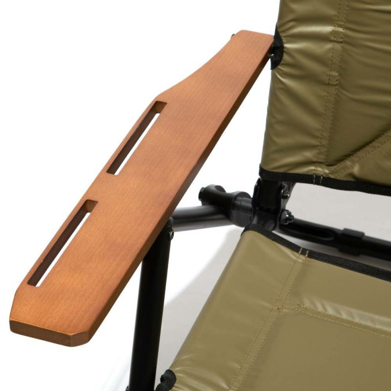 HIGH BACK RECLINING LOW ROVER CHAIR/KHAKI ハイバックローバーチェア