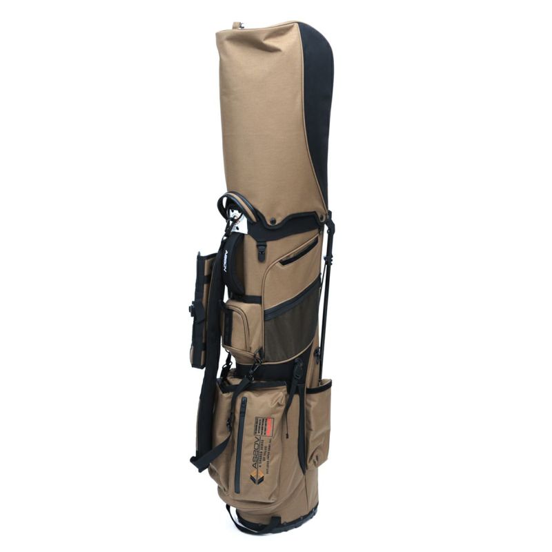 CORDURA FINE TEX CADDY BAG GOLF SERIES/CAMELコーデュラファイン
