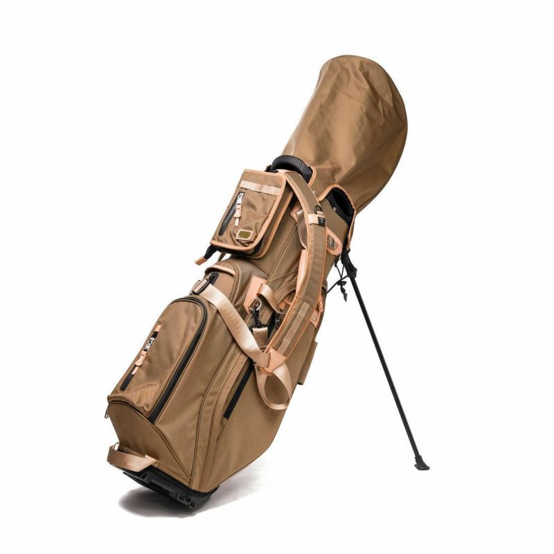 EXCLUSIVE BALLISTIC NYLON - CADDY BAG GOLF SERIES/KHAKI