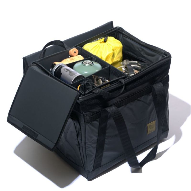 NYLON POLYCA FOLDING CONTAINER/BLACKナイロンポリカーボネート