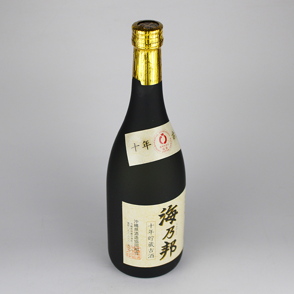 海乃邦 ソフト 10年古酒 25度,720ml / 沖縄県酒造協同組合 / 泡盛