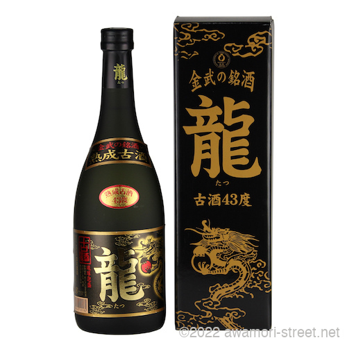 龍 1988年製造 鍾乳洞貯蔵古酒 40度,720ml / 金武酒造 / 泡盛