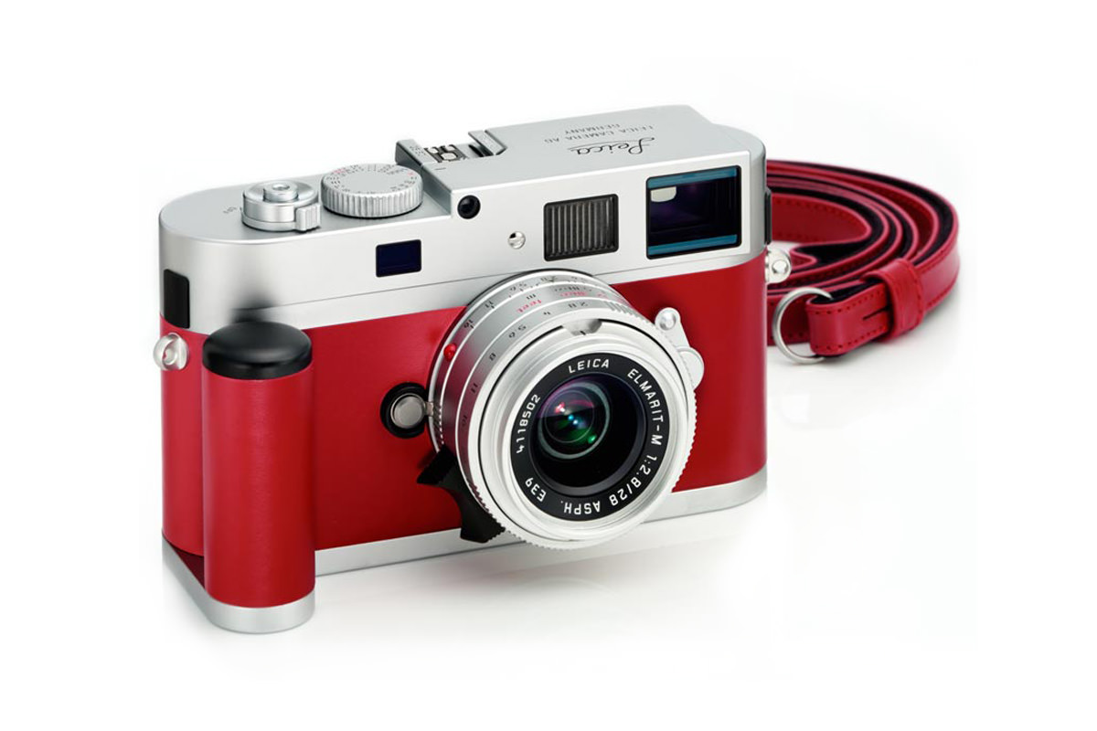 赤くポップな二子玉川ライカ。LEICA M9-P Silver red【特別限定モデル