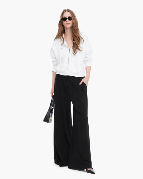 ATM Anthony Thomas Melillo Women's High Torsion Wide Leg Pull On