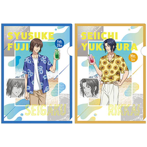 クリアファイル 新テニスの王子様 不二周助 A4クリアファイル 69点 クリア