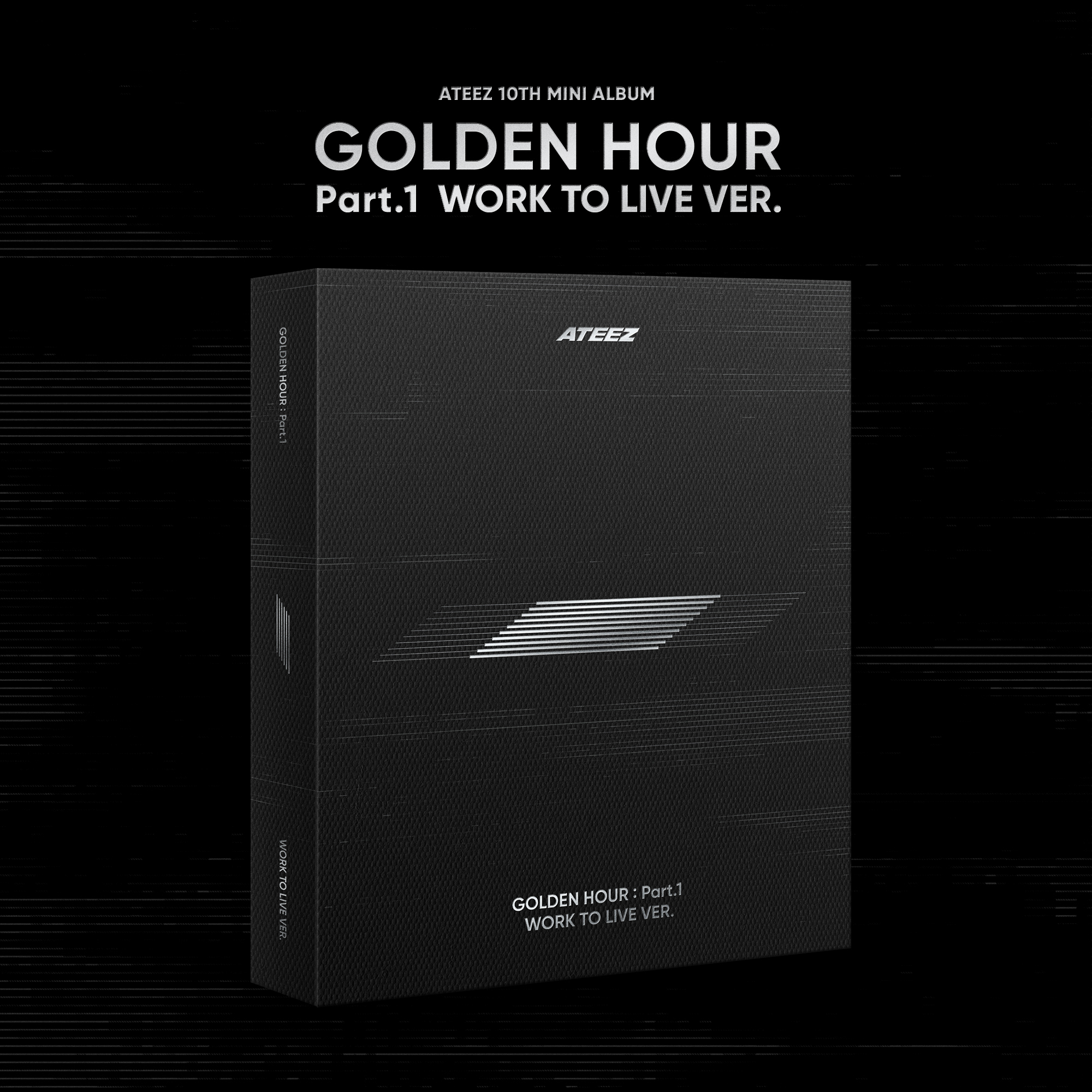 ATEEZ - [GOLDEN HOUR : Part.1 'WORK TO LIVE VER.'] 日本公式輸入盤