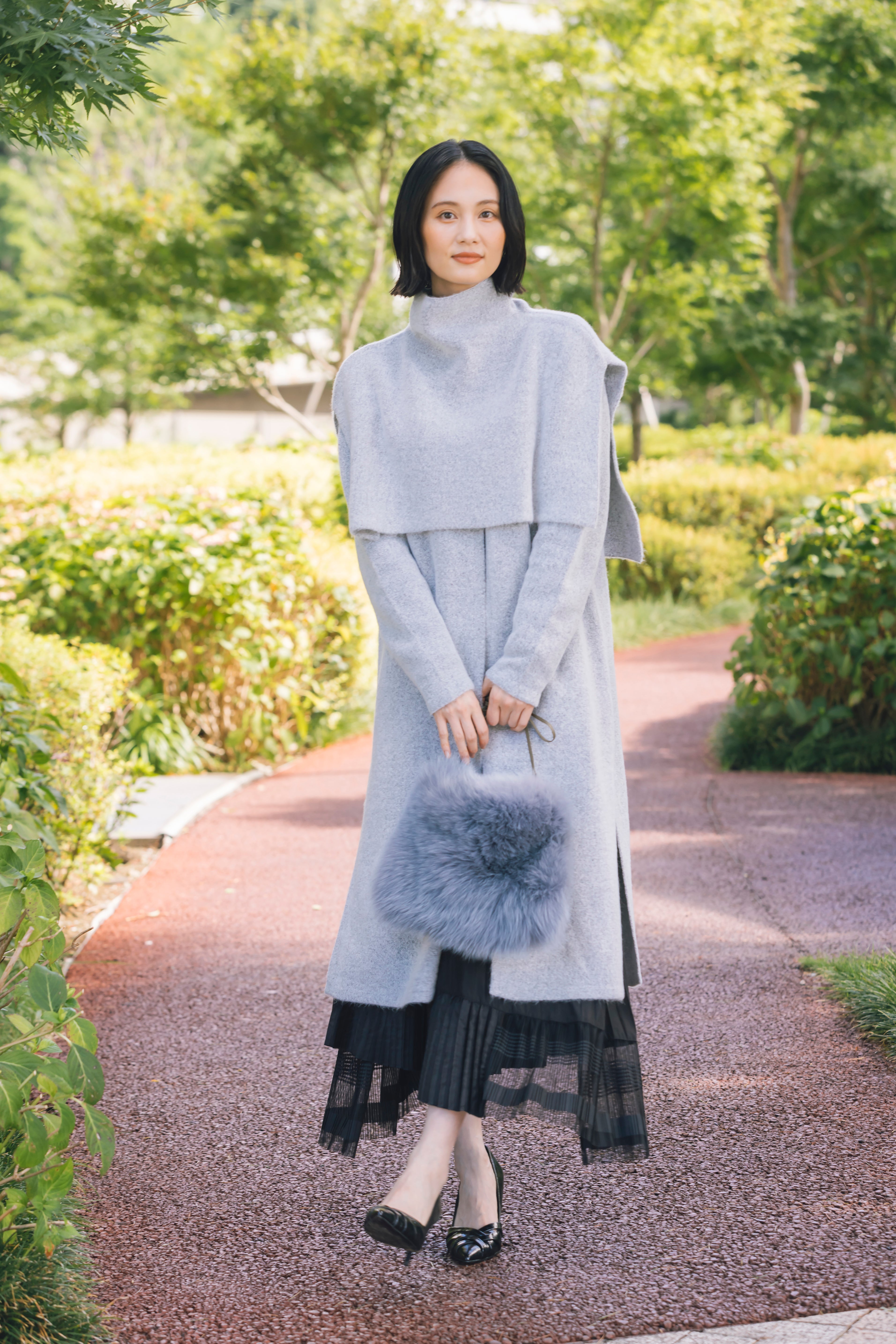 カーディガン/ポンチョニットセット NS-253 – ATELIER N'S