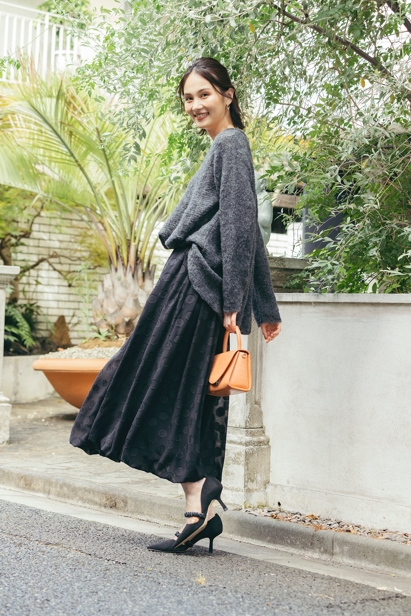 アルパカAラインニットチュニック NS-176 – ATELIER N'S