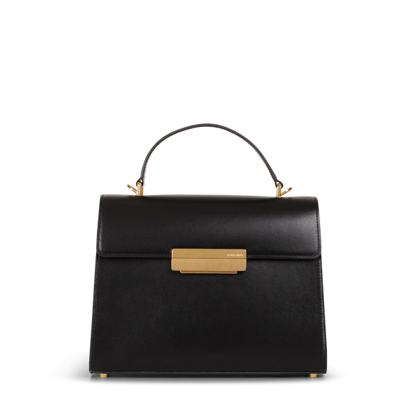 Capucine Gold Edition - Black Box Leather – Ateliers Auguste