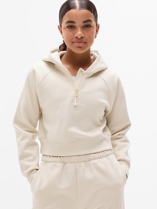 Athleta Girl All Day Half Zip Hoodie | Athleta