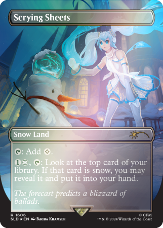 MTG: Secret Lair - Secret Lair x Hatsune Miku: Winter Diva EN - Foil E