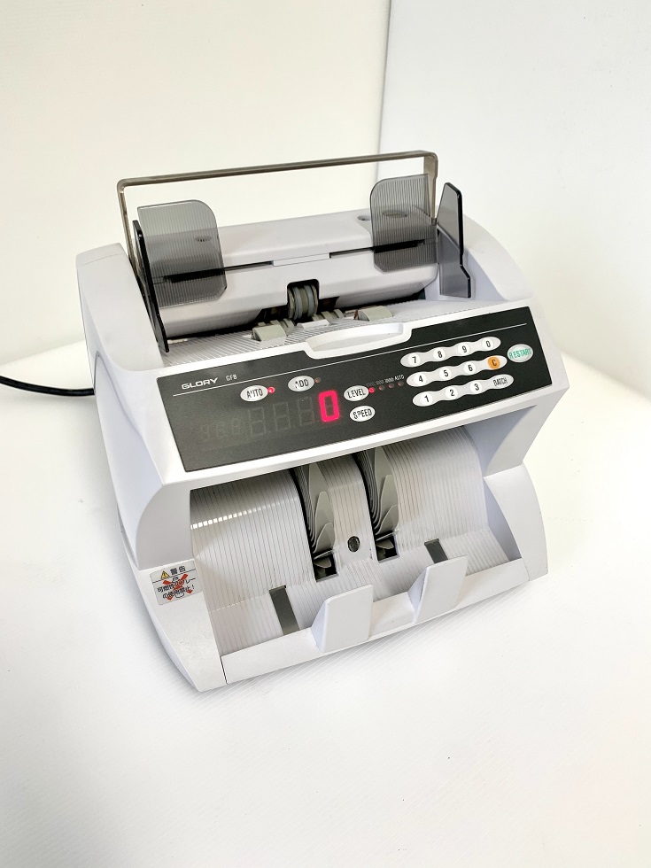GFB-80 グローリー製 紙幣計数機