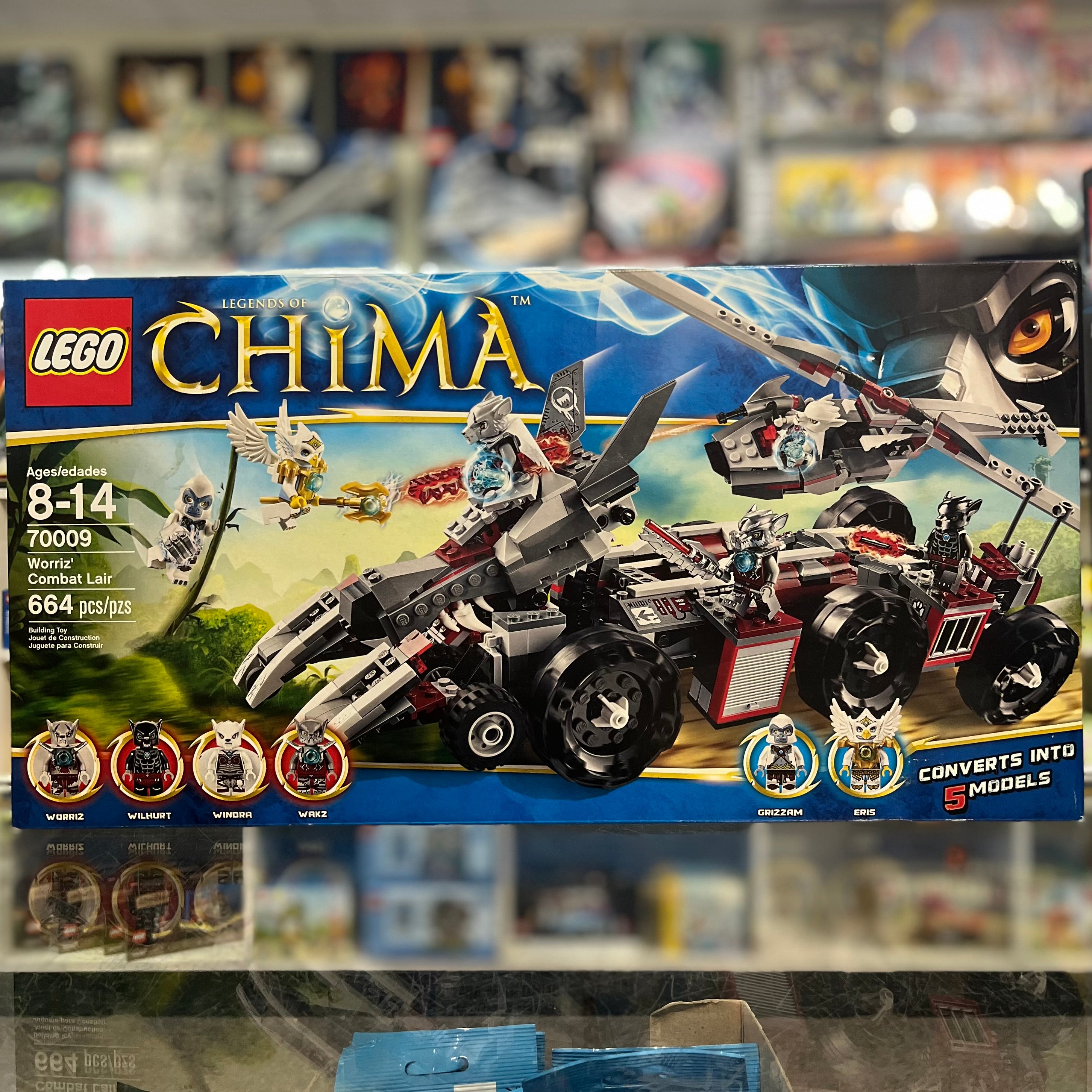 Worriz's Combat Lair, 70009-1 – United Brick Co®