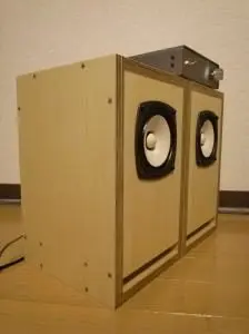 自作スピーカー（ブックシェルフ型） | 自作自錯自咲