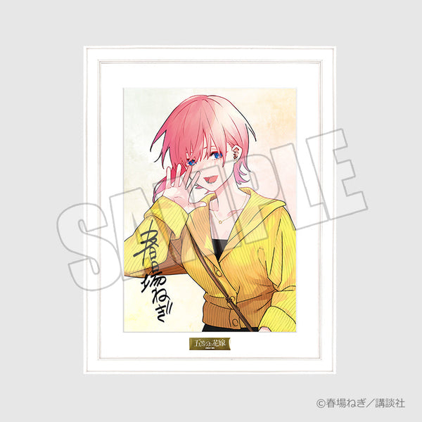 キャラファイングラフ（春場ねぎ先生複製サイン入り）＜GOTO AKIBA