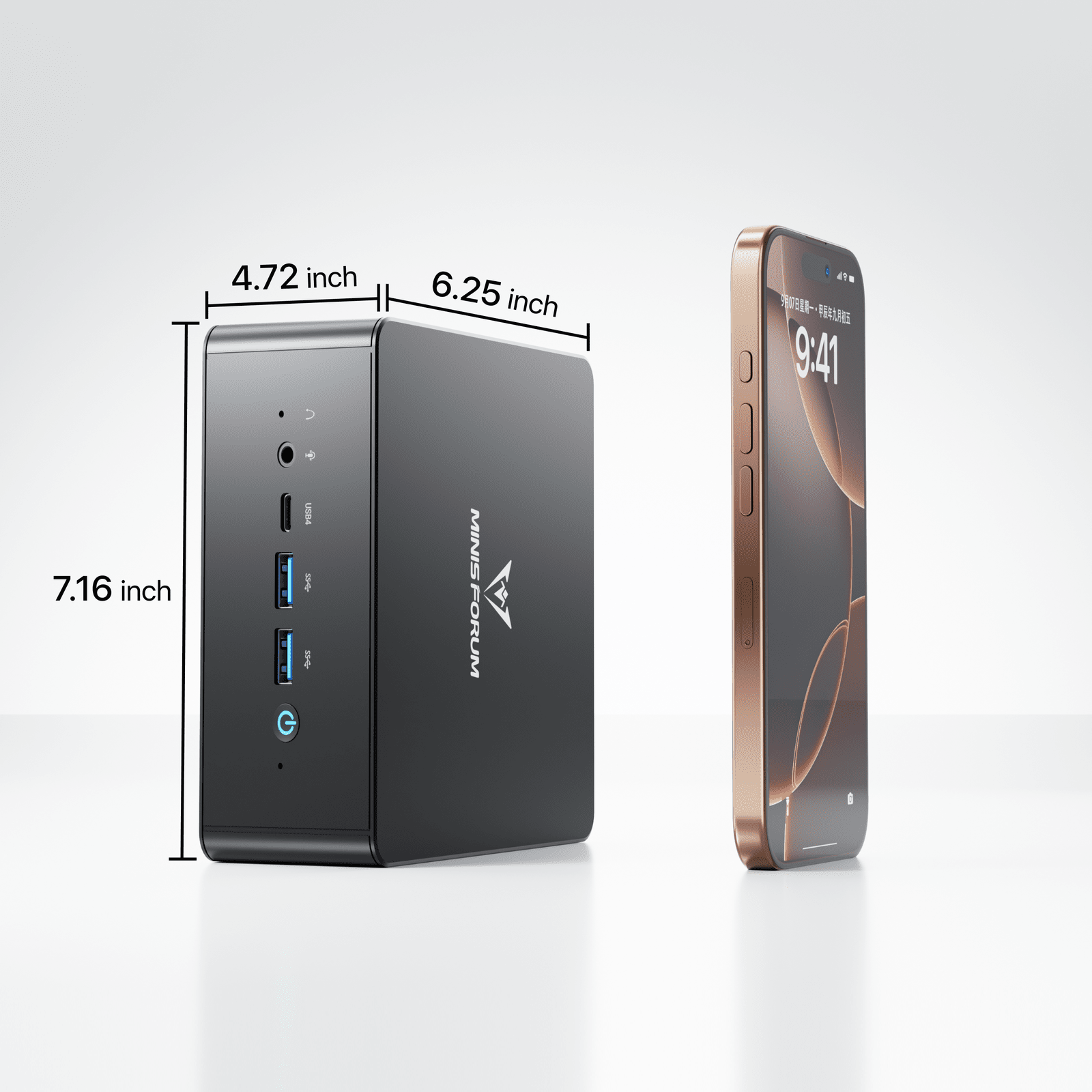 MINISFORUM UM890 Pro | AMD Ryzen™ 9 8945HS Processor, M.2 2280