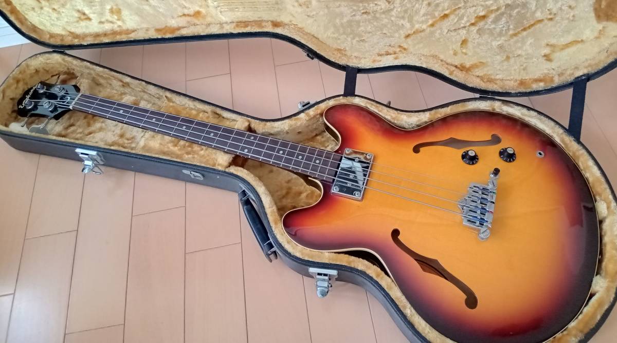 Epiphone 日本製 EB-2 オレンジラベル(寺田楽器製) カジノで辿る