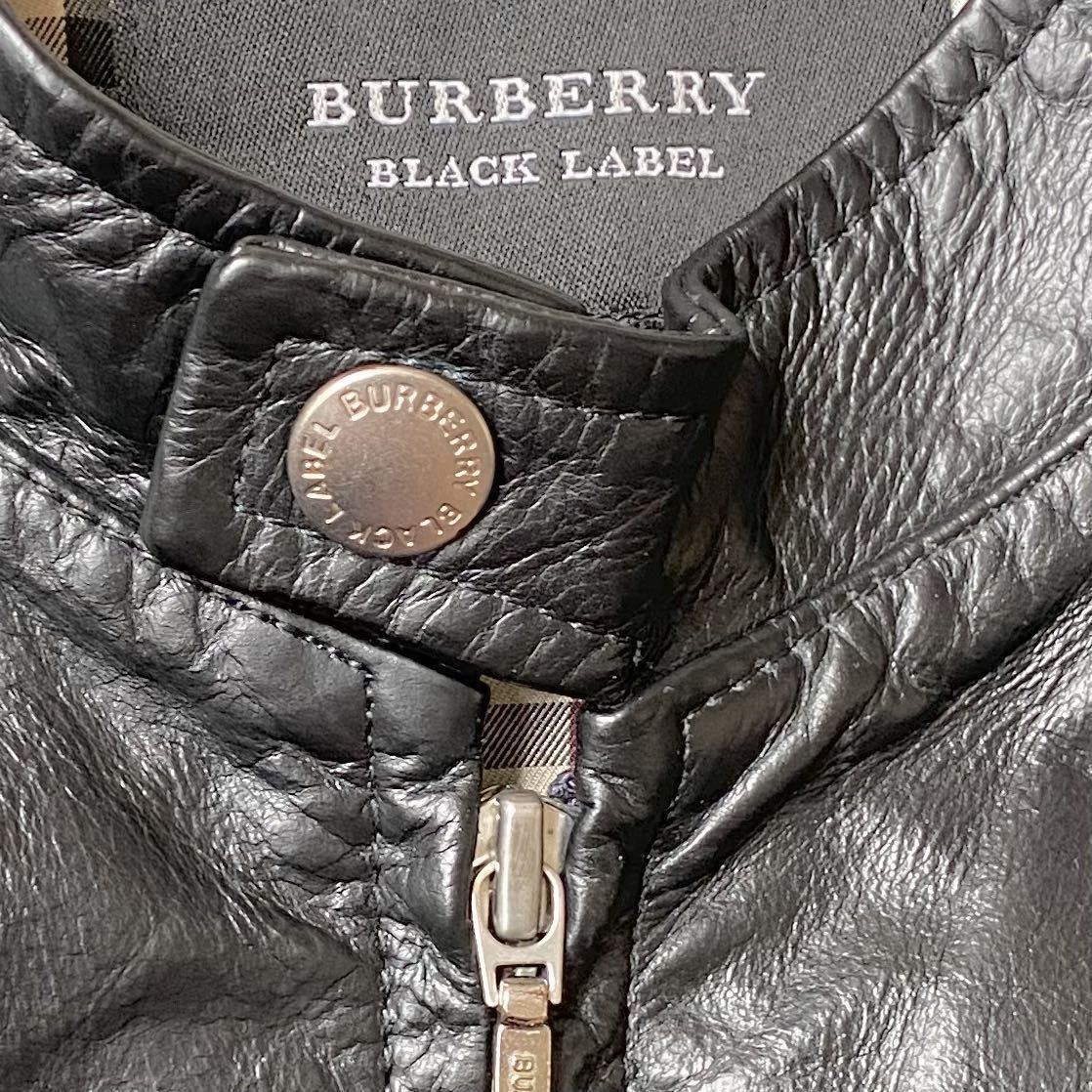 バーバリーブラックレーベル BURBERRY BLACK LABEL ライダース