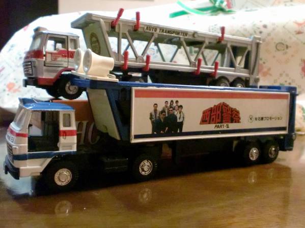 ☆西部警察☆ヨネザワ ダイヤペット製 キャリアカー2台セット(ダイヤ