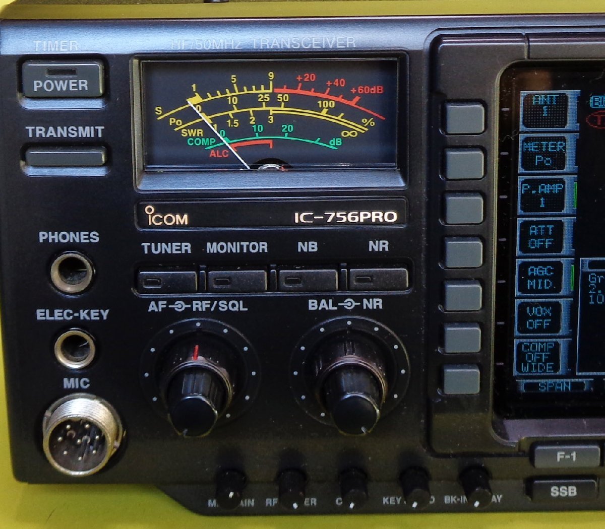 IC-750A HFトランシーバー 100W オールモード 動作品 IC-750Aアイコム