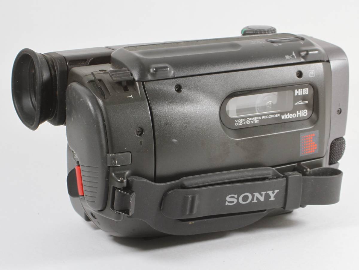 動作確認済】SONY Hi8 高画質 8ミリ ビデオカメラ CCD-TR3 SONY Video