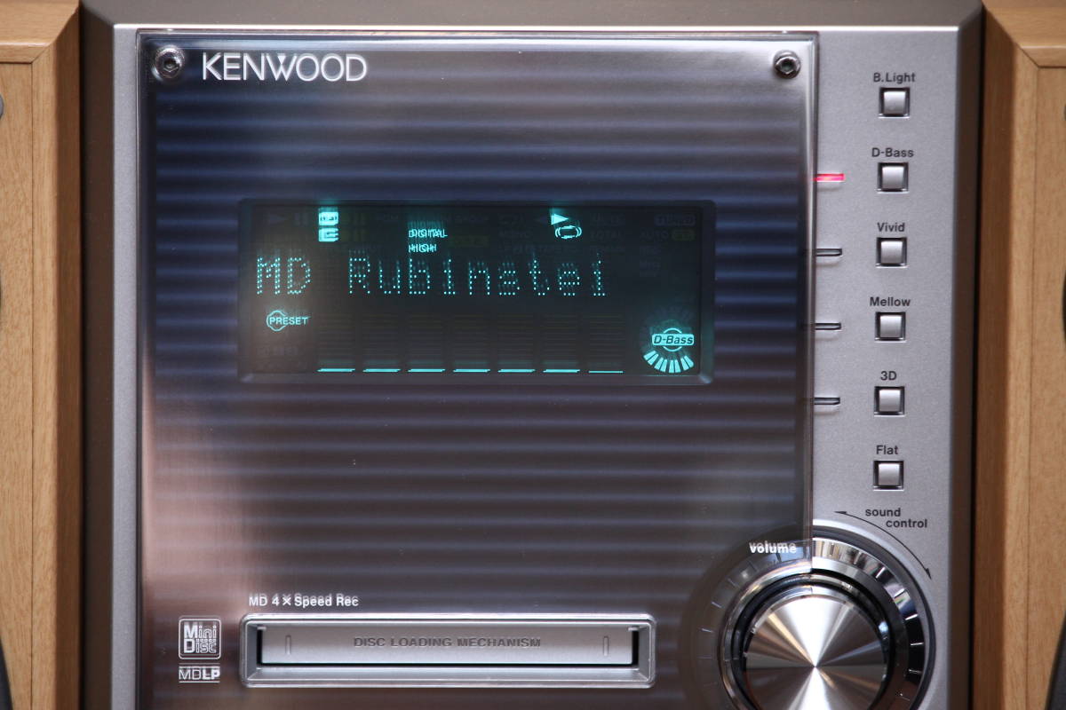 KENWOOD SL3MD 2003年製 コンポ 完動品 プレーヤー KENWOOD 安心の送料