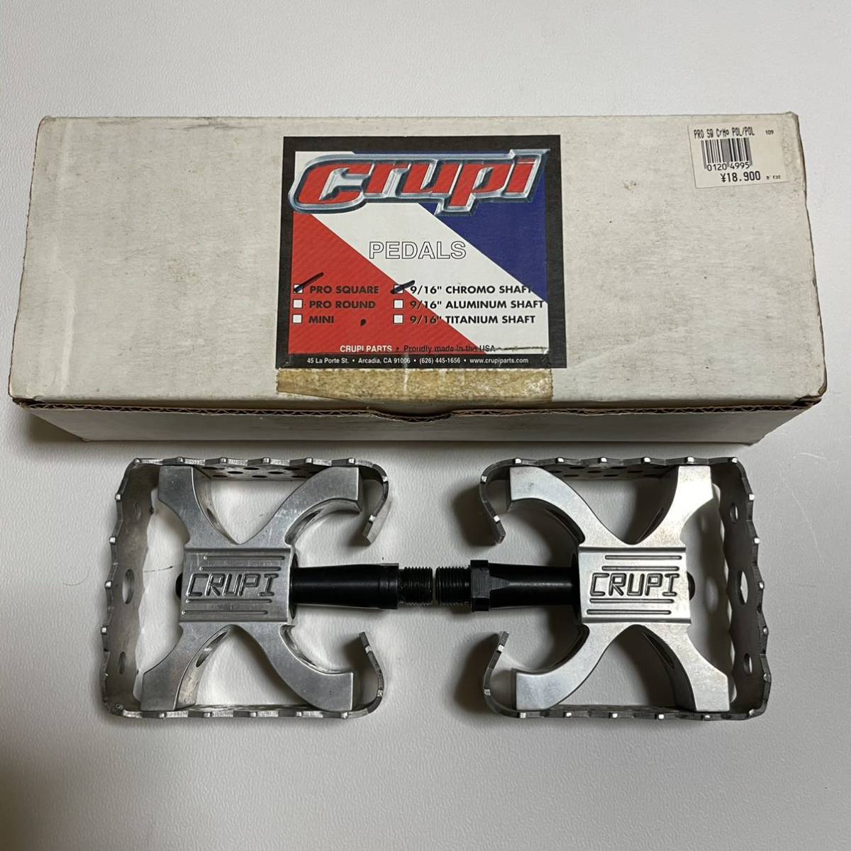 CRUPI クルッピ スクエア ケージ BMX MTB ペダル CRUPI クルッピ