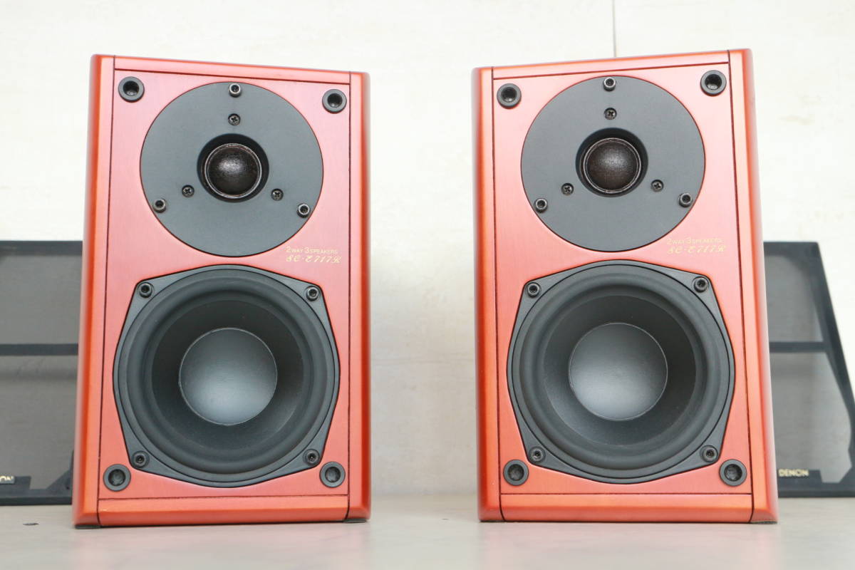 DENON/デノン 2WAY 3SPEAKERS SC-E717R ペアスピーカー オーディオ機器