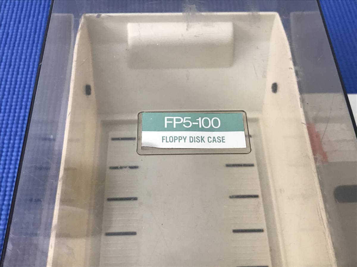 ◇ELECOM エレコム製 5インチFD 100枚用フロッピーディスクケース FP5