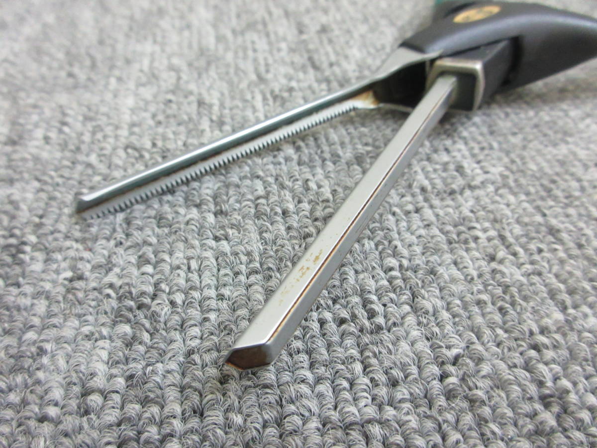 S【8-16】◎6 理容道具 LENZ レンツ システムアイロン 五角 α-5 加熱OK