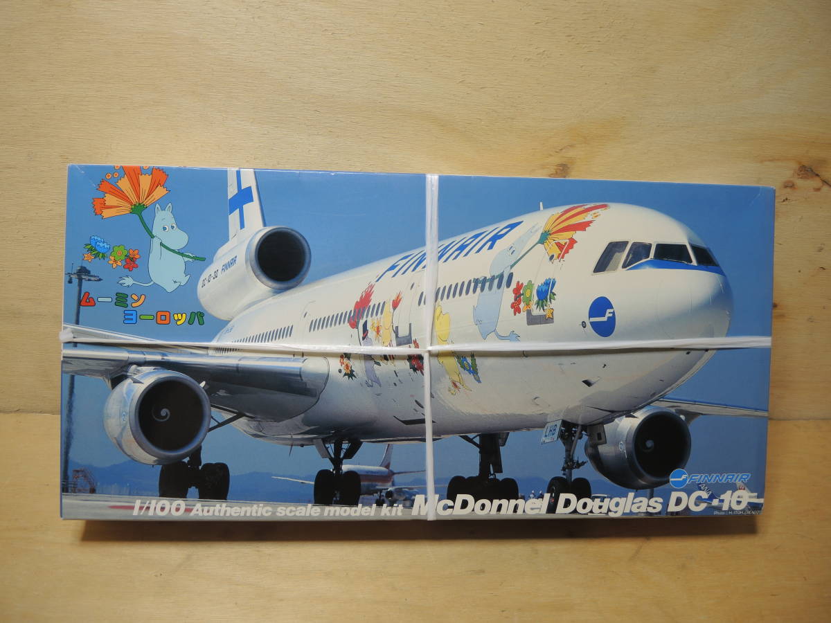 ☆マクドネル・ダグラス ムーミン ヨーロッパ DC-10 1/100 童友社☆