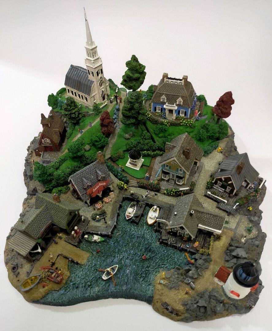 ダンバリーミント 海辺の街並み Fisherman's Cove ジオラマ 【公式通販】