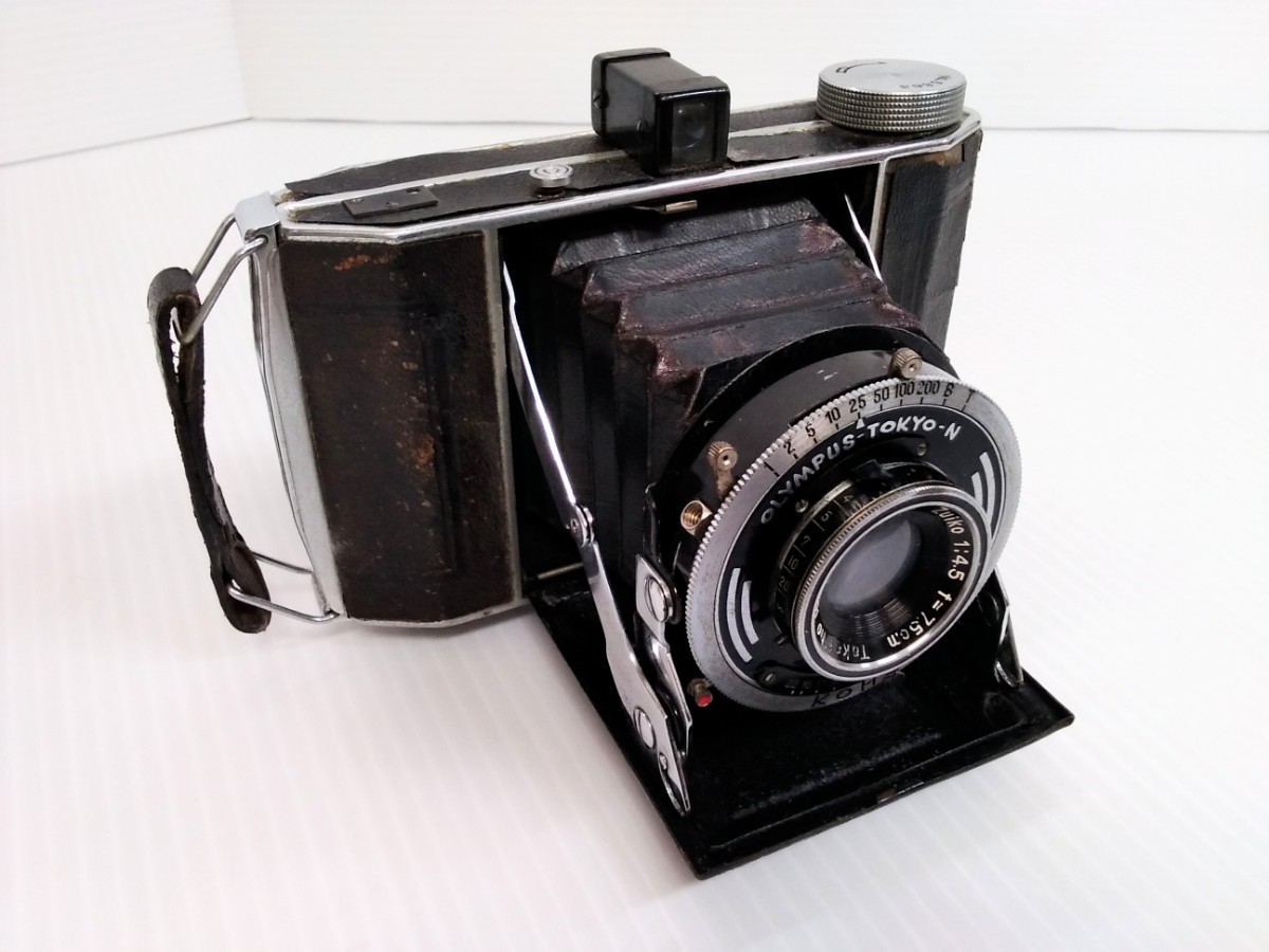 オリンパス OLYMPUS 蛇腹カメラ OLYMPUS-TOKYO-N KOHO Zuiko 1:4.5 f