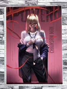 チェンソーマン パワー ポスターのYahoo!オークション(旧ヤフオク!)の