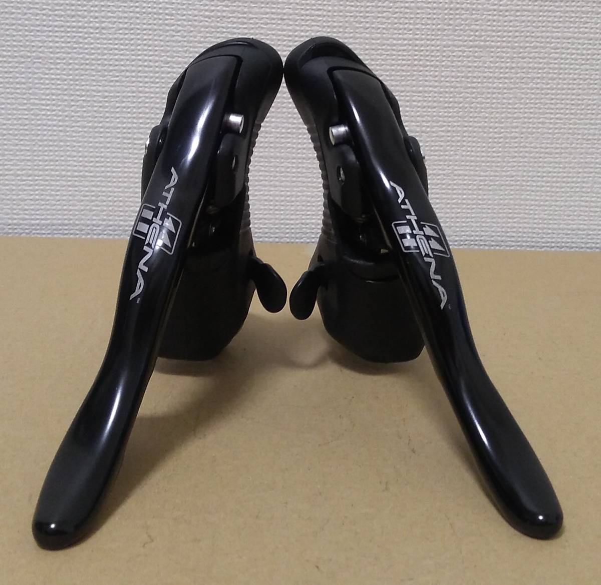 CAMPAGNOLO ATHENA 11 エルゴパワー 2x11s シフトレバー シルバー 美品