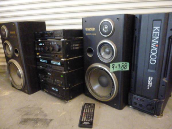 □KENWOOD セット T-7J/A-7J/GE-7/X-7J/DP-7J/S-7J/SW-7□(システム