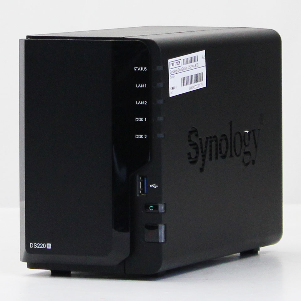 Synology NASキット 2ベイ DS220+ 【動作確認・初期化済】｜Yahoo