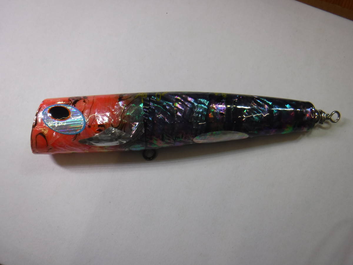 新品 若夏オーバル180 アカキン 貝田ルアー 新品 若夏オーバル180