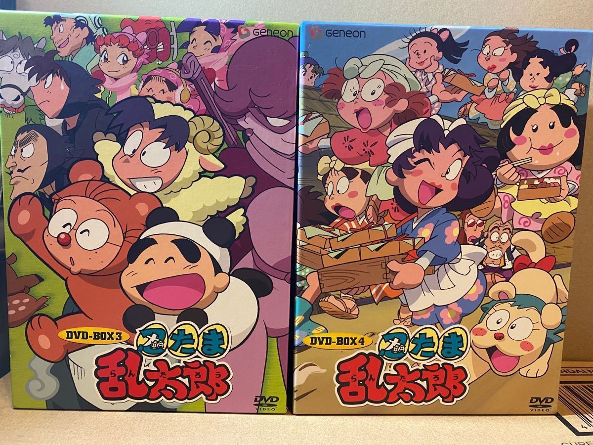 希少】忍たま乱太郎 DVD-BOX 3・4（2期シリーズ 全120話） 帯無し