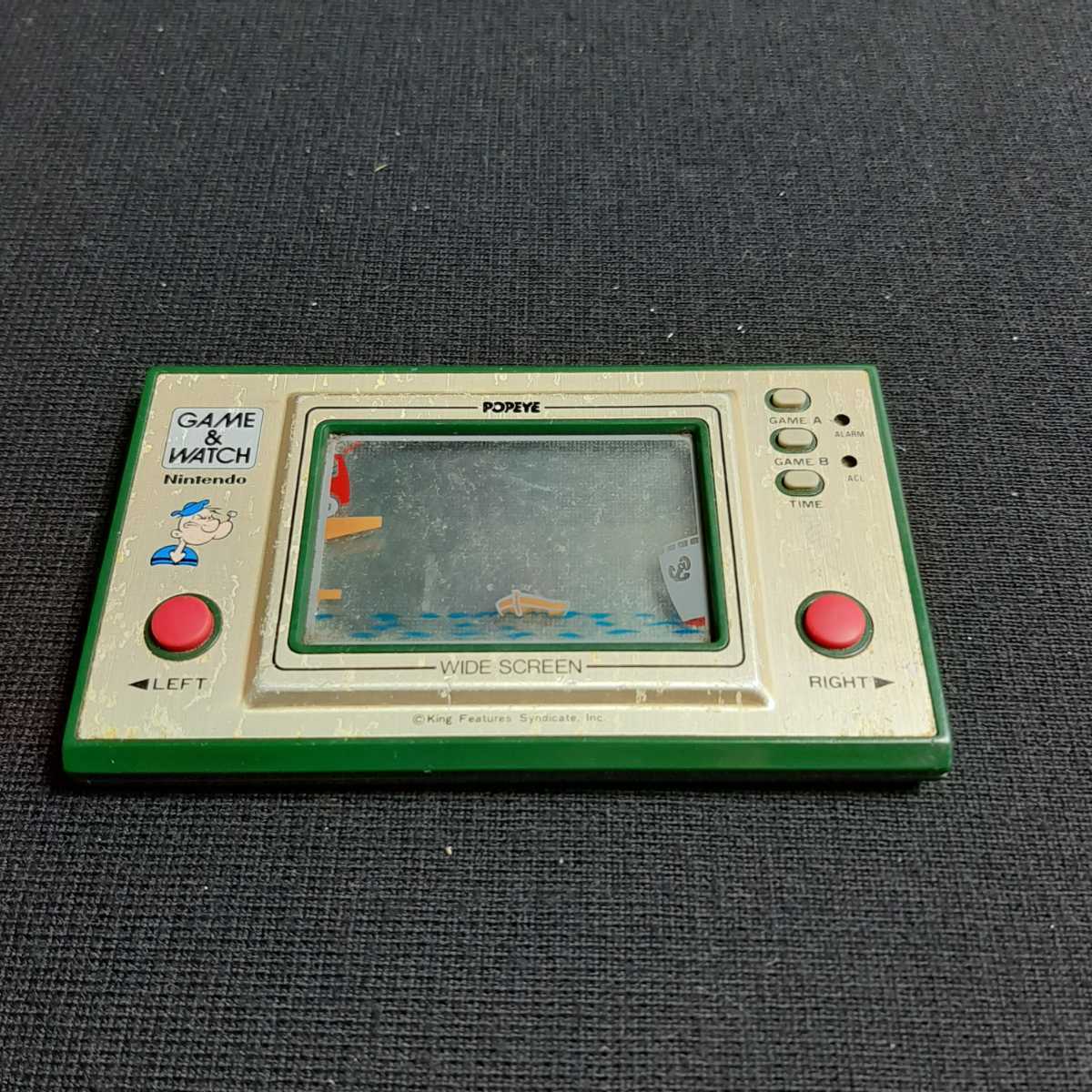 Yahoo!オークション - 昭和レトロ ゲームウォッチ GAME&WATCH ポパイ P
