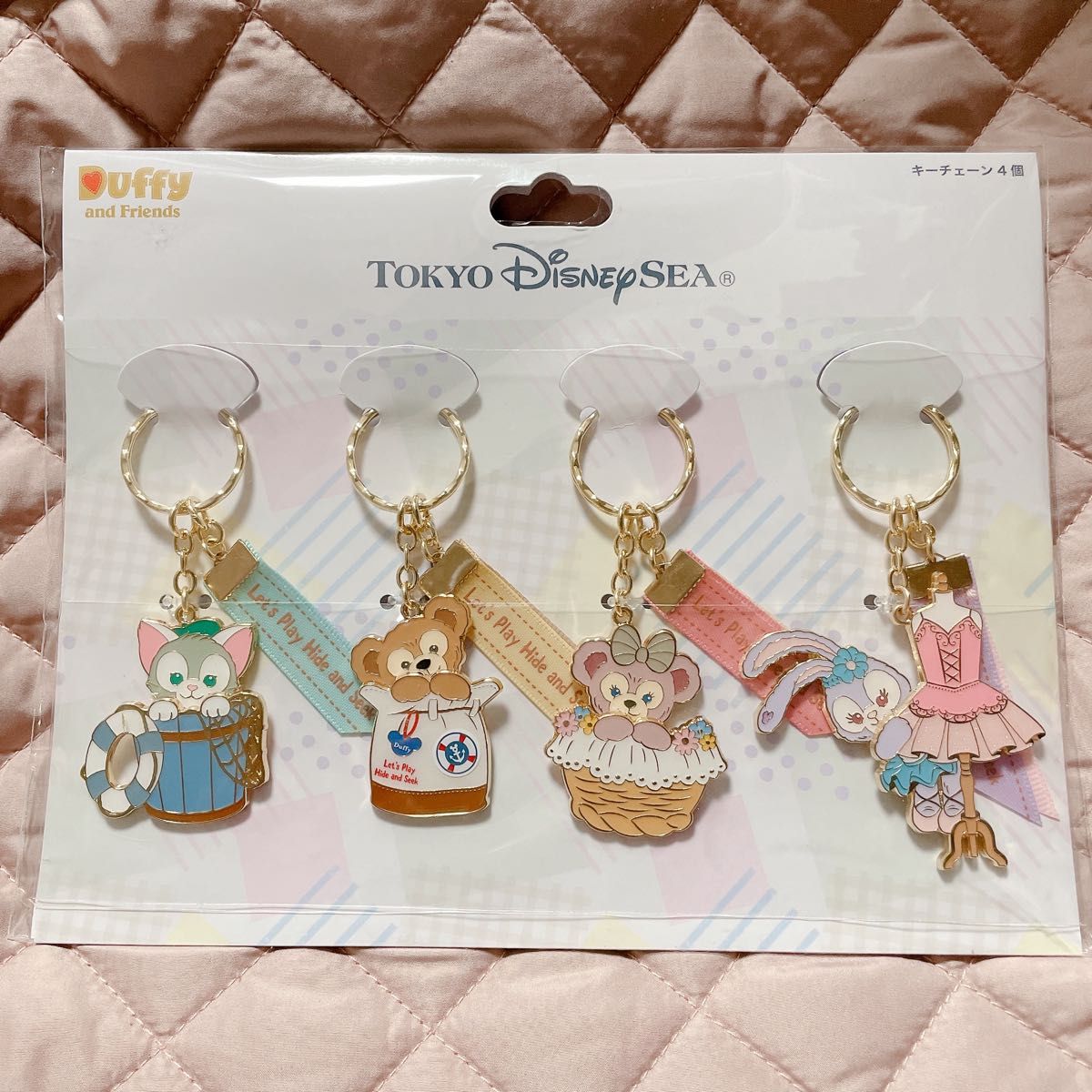 ディズニー ダッフィー&フレンズ かくれんぼ キーホルダーセット