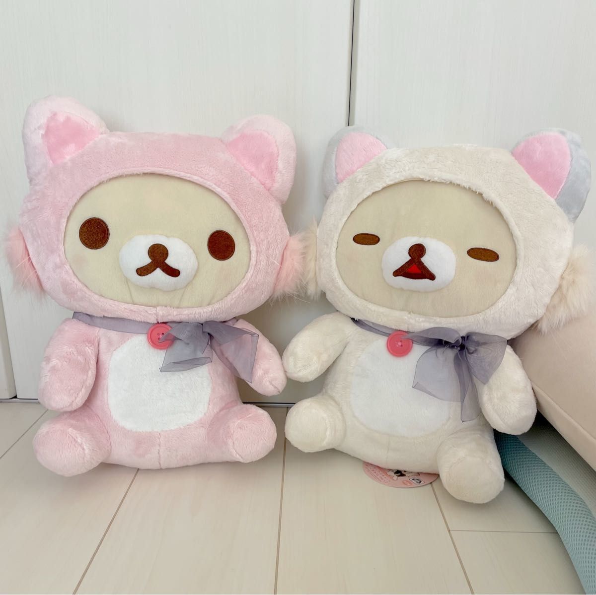 コリラックマ キャット ぬいぐるみ XL 2種セット リラックマ｜Yahoo