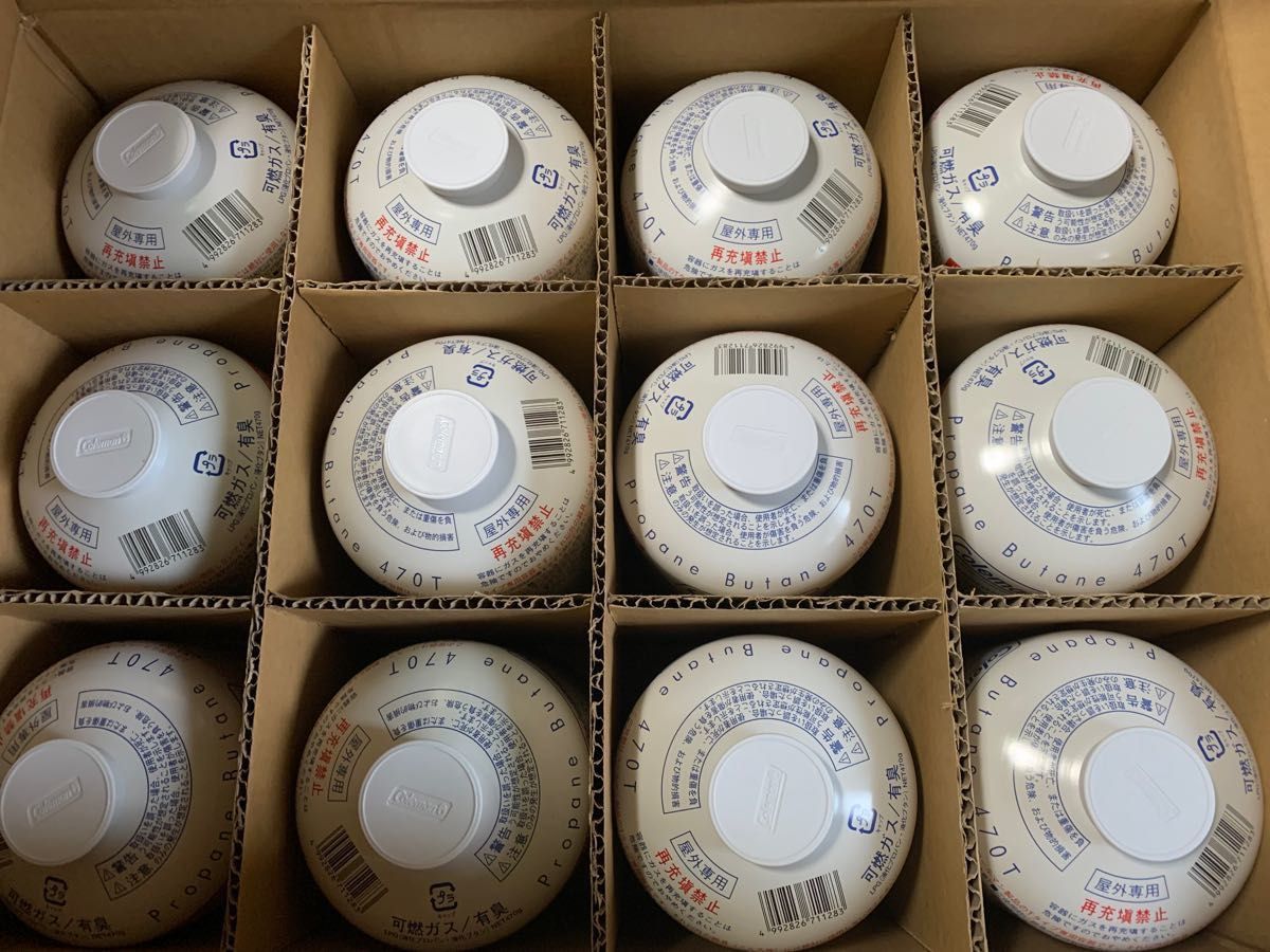 コールマン Caleman Propane Butane 470T REGULAR 12缶 230T REGULAR