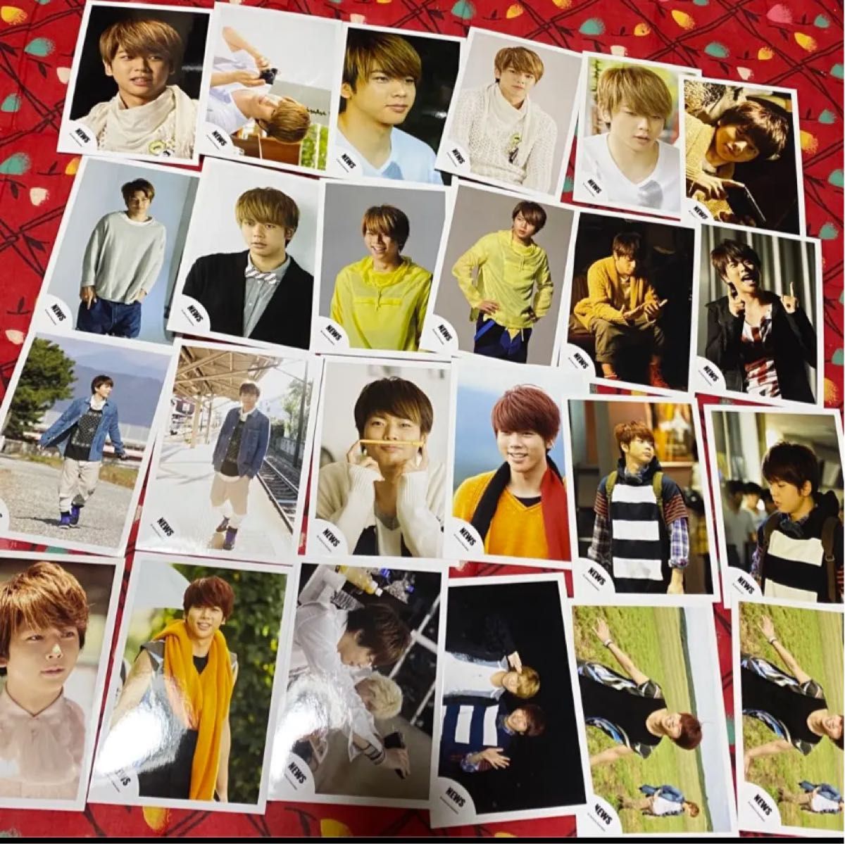 NEWS 増田貴久 公式写真 オフショット オフショ 生写真 セット