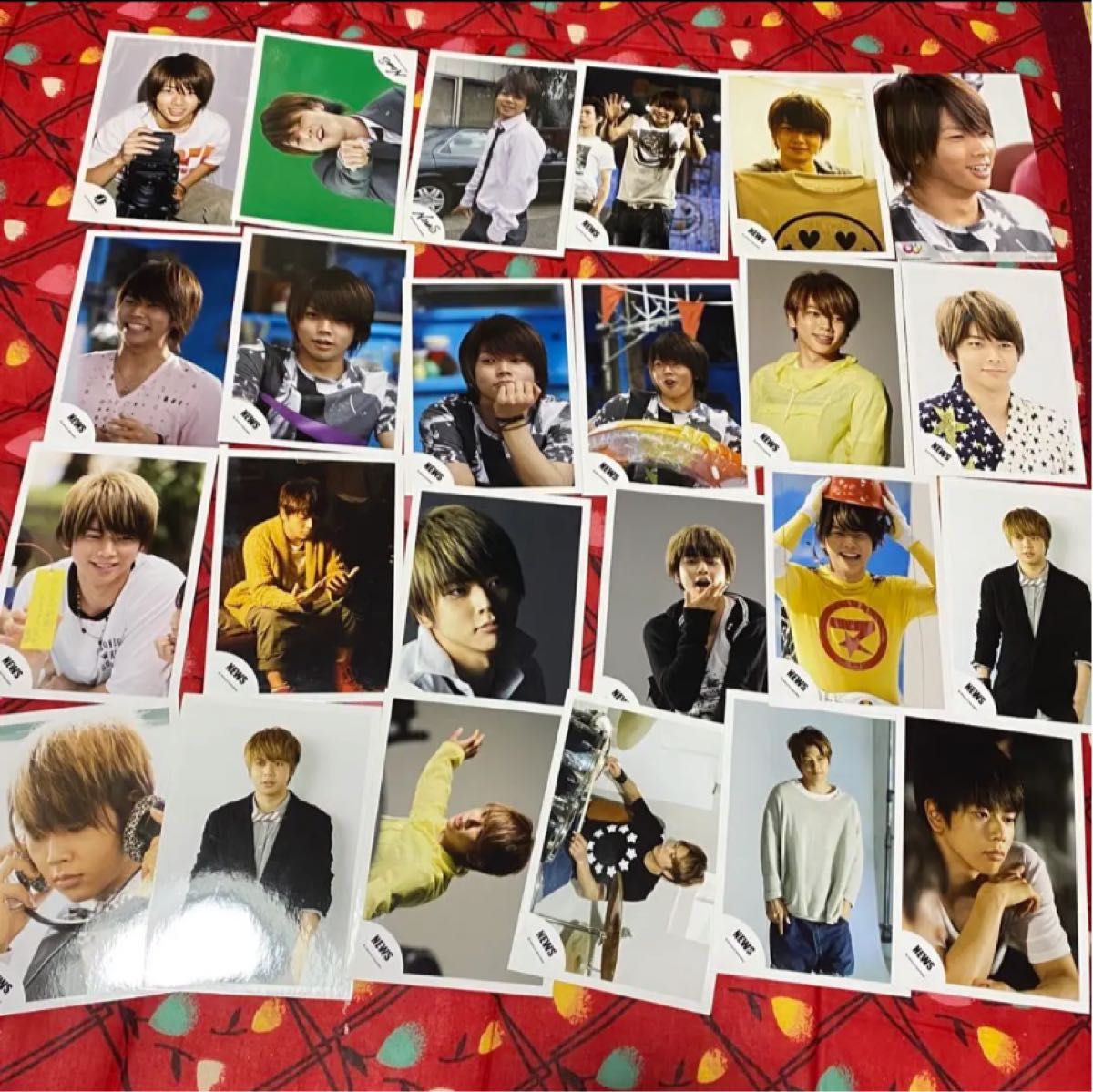 NEWS 増田貴久 公式写真 オフショット オフショ 生写真 セット