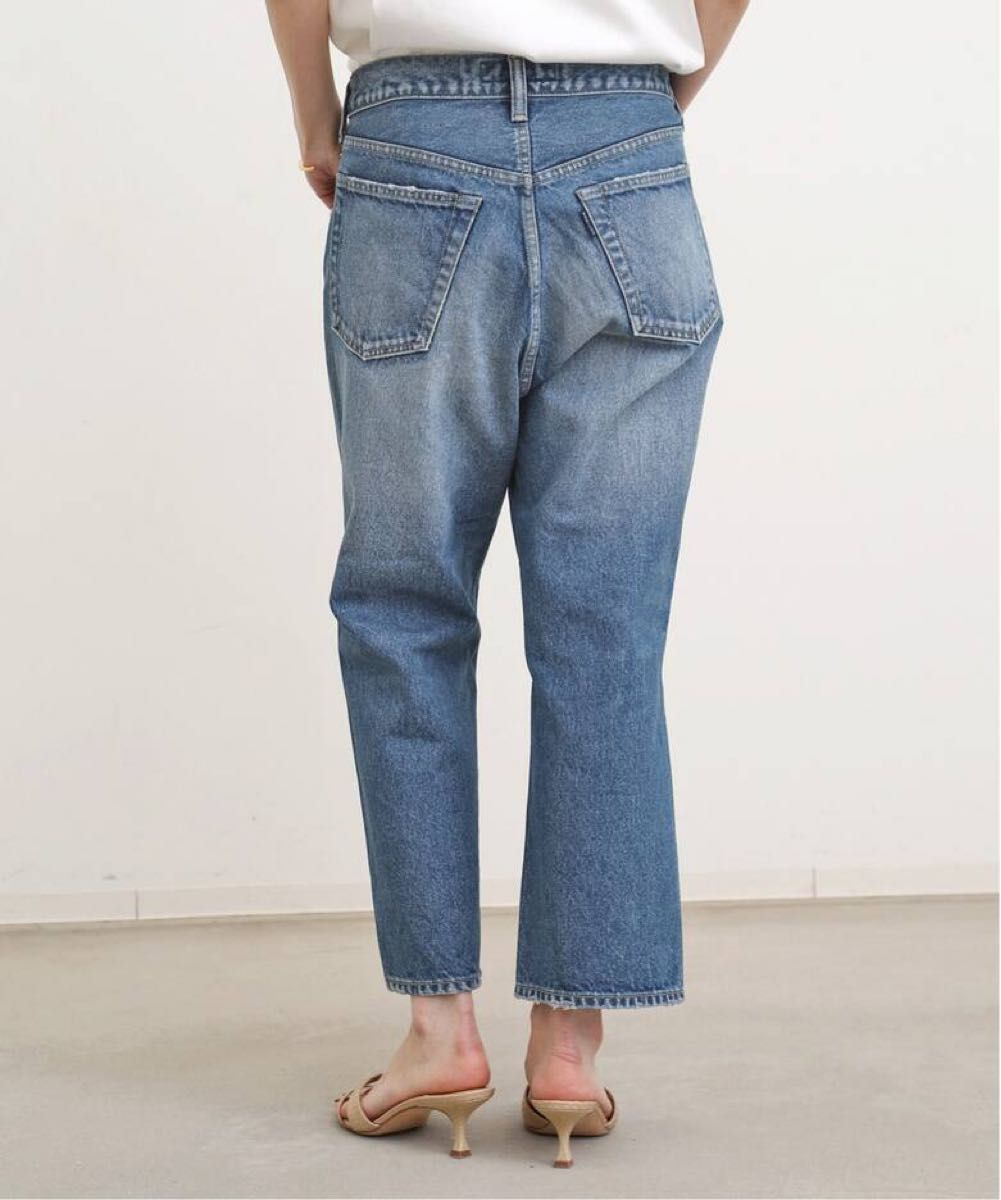 MADISONBLUE/マディソンブルー】CRASHED SAROUEL PT DENIM 36