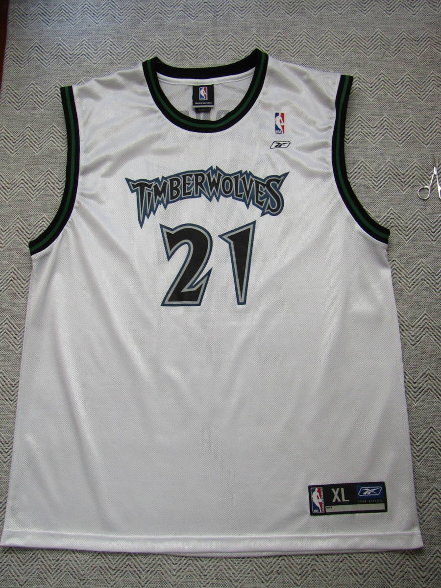 NBA GARNET #21 ケビン・ガーネット reebok リーボック製 ティンバー