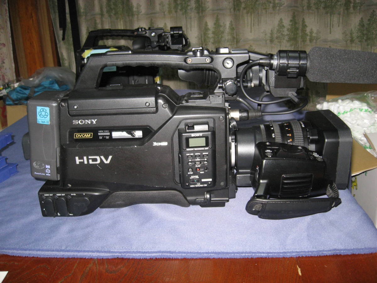 Yahoo!オークション - SONY HVR-S270J 業務用HDVカムコーダー メモリレ