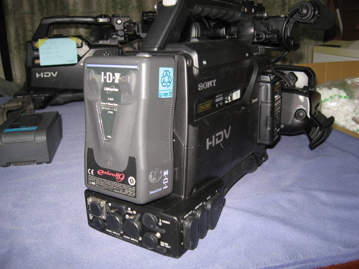 Yahoo!オークション - SONY HVR-S270J 業務用HDVカムコーダー メモリレ