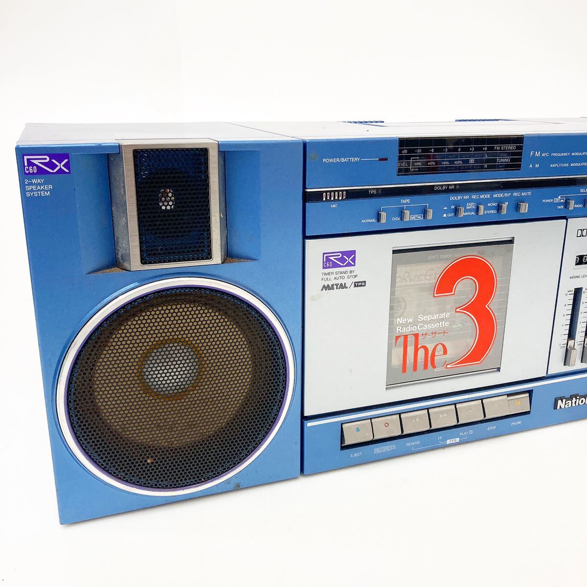 Yahoo!オークション - National ナショナル RX-C60 ラジカセ 昭和 レト